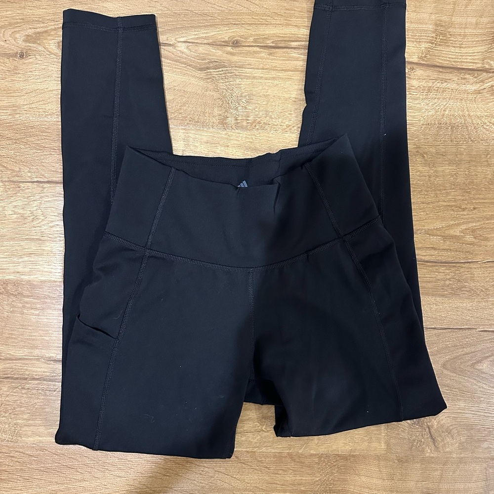 adidas Black Women's High-Waist Leggings